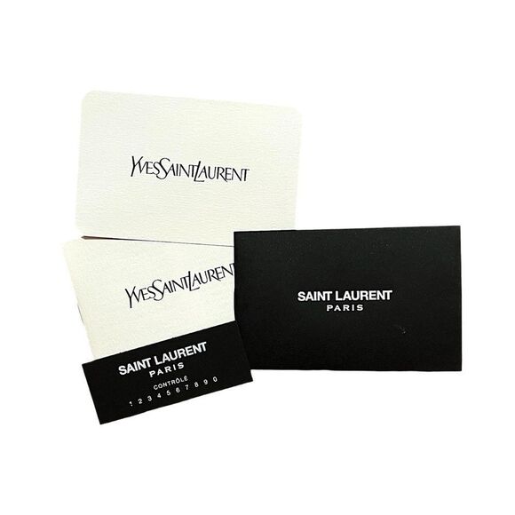 Authentic Yves Saint Laurent Calfskin Belle French Wallet In Fuchsia - Picture 12 of 15